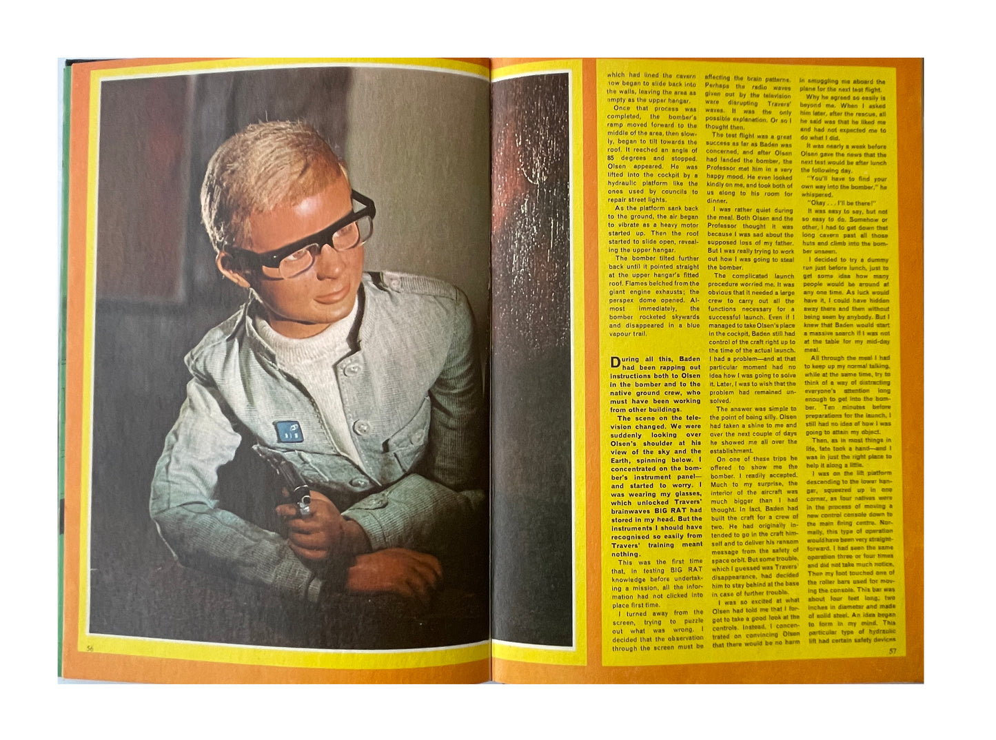 Vintage Gerry Andersons Joe 90 Annual from 1968