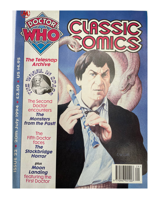 Vintage 1994 Marvels Doctor Dr Who Classic Comics Full Colour Issue 22 Comic 20th July 1994  - Brand New Shop Stock Room Find