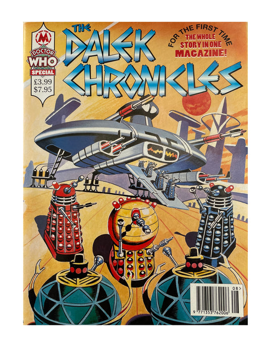 Vintage 1994 Marvels Doctor Dr Who Special - The Dalek Chronicles - The Whole Story In One Magazine - Brand New Shop Stock Room Find