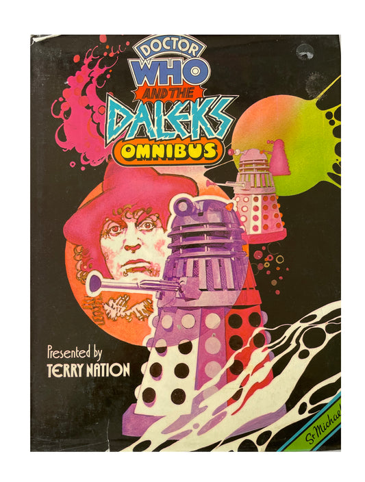 Vintage 1976 Doctor Who And The Daleks Omnibus Hardback Book