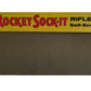 Vintage 1955 Kenner Rocket Sock-It Rifle And Target Dart Game - Fantastic Condition In The Original Box