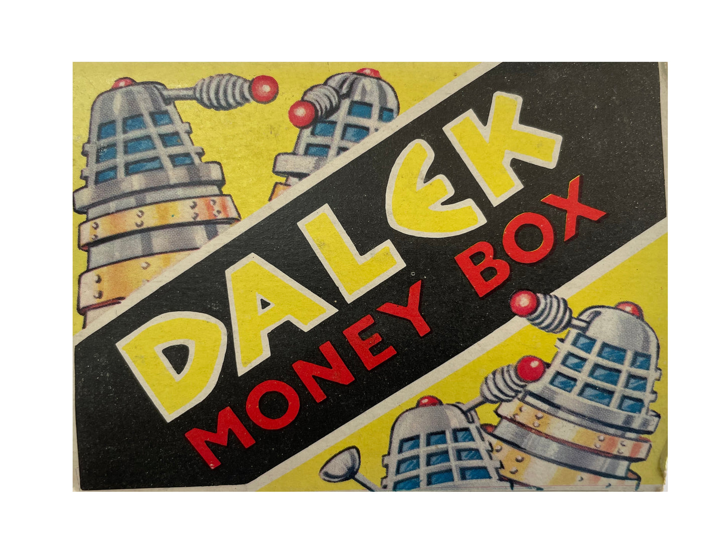 Vintage 1965 Dr Who Cowan de Groot Ltd Dalek Money Box - Empire Made Doctor From The TV Series - Mint In The Original Box - Ultra Rare Shop Find