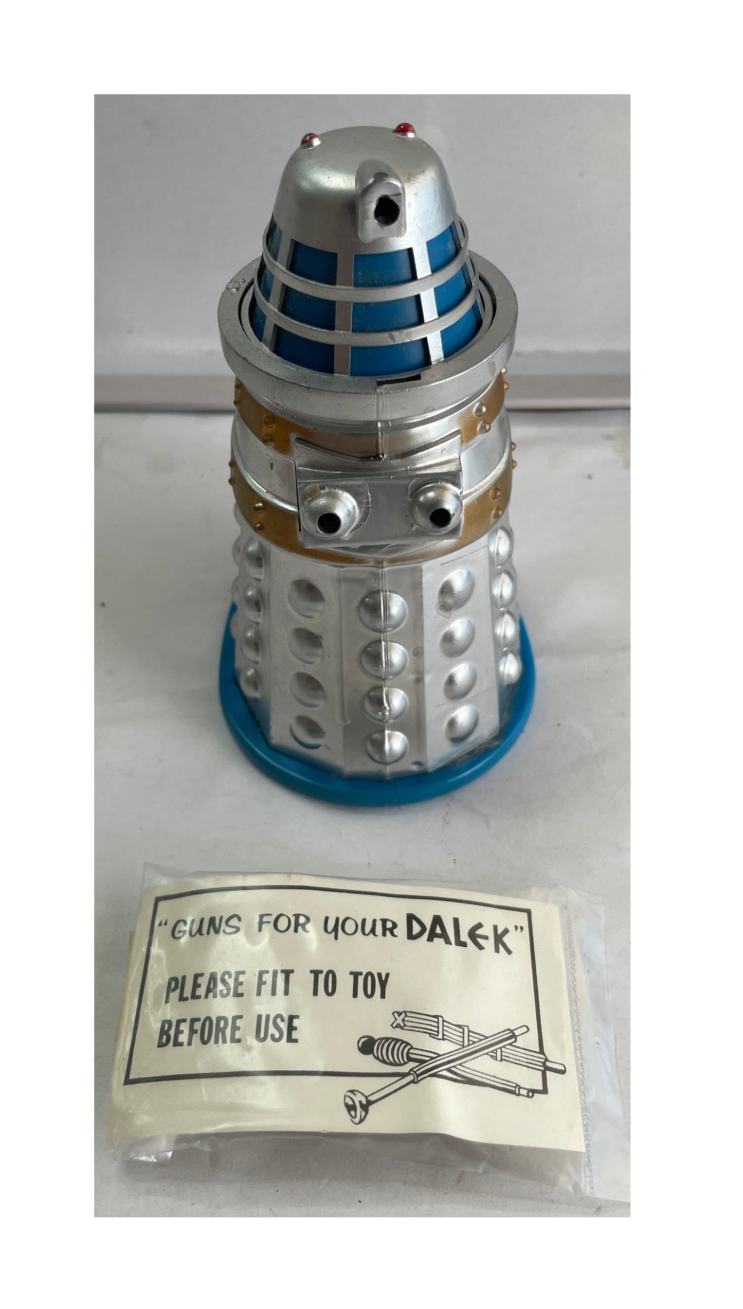 Vintage 1965 Dr Who Cowan de Groot Ltd Dalek Money Box - Empire Made Doctor From The TV Series - Mint In The Original Box - Ultra Rare Shop Find