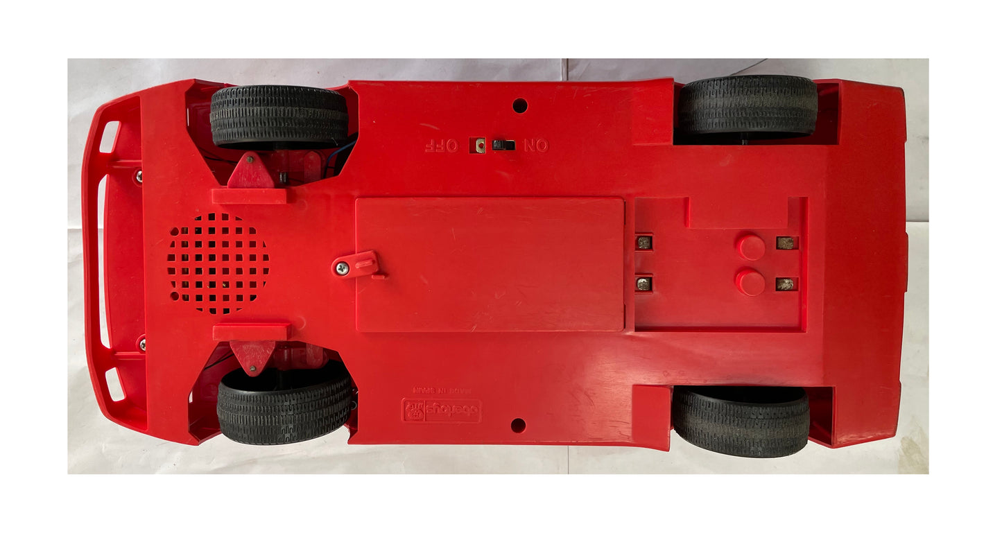 Vintage 1970's Obertoys Ferrari Red F-40LM Radio Controlled Super Car - Fantastic Condition - In The Original Box