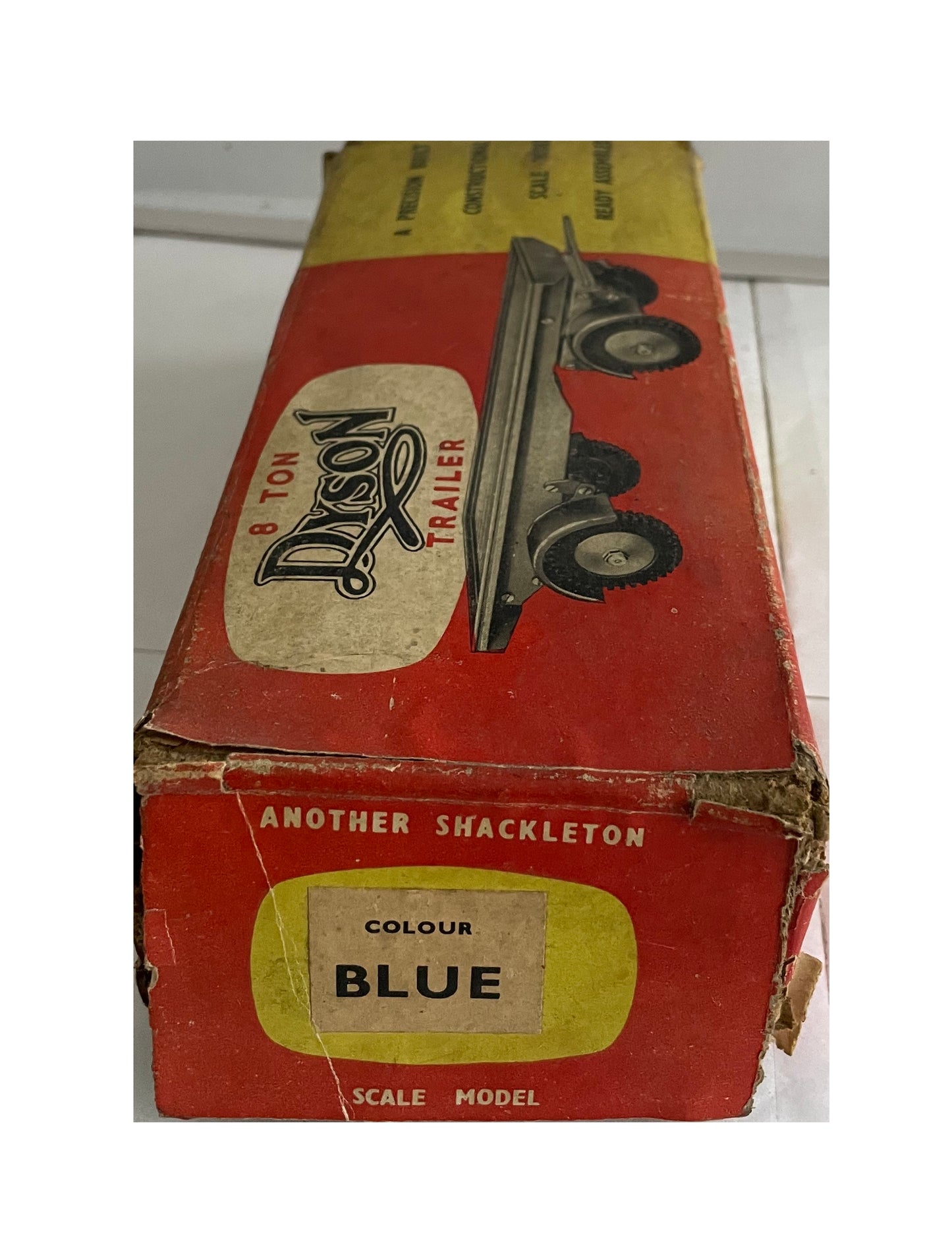 Vintage 1950's Shackleton Model - 8 Ton Dyson Trailer Precision Build Constructional Scale Model - Fantastic Condition - In The Original Box