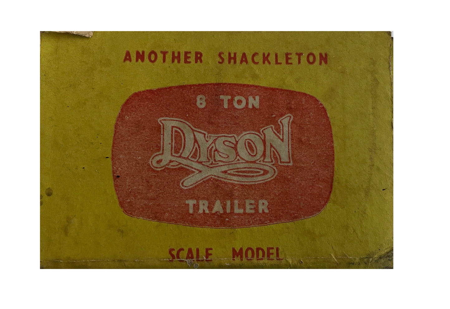 Vintage 1950's Shackleton Model - 8 Ton Dyson Trailer Precision Build Constructional Scale Model - Fantastic Condition - In The Original Box