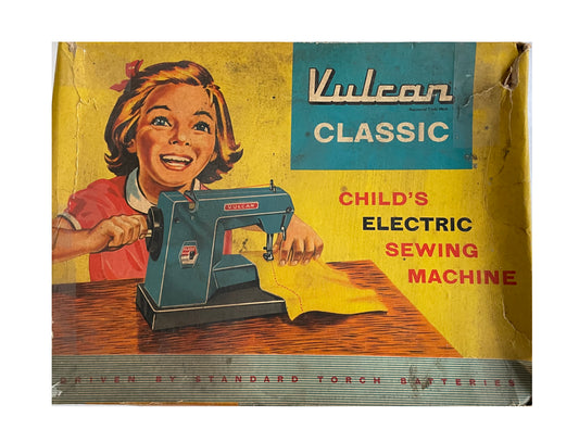 Vintage 1950's /1960's Vulcan Classic Childs Electronic Countess Sewing Machine - In The Original Box
