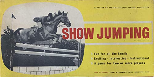 Vintage 1966 Show Jumping Table Top Game By Fernel Developments - Fantastic Condition - Complete In The Original Box