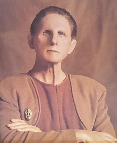 Vintage 1993 Trek Deep Space Nine Security Chief Odo Large Glossy Postcard Photo 10 x 8 Inches - Brand New Shop Stock Room Find