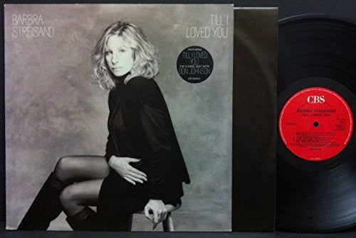 Barbera Streisand Till I Loved You 11 Track 12" Vinyl Album. CBS Records Label 1988, 12" inch vinyl 11 Track Album