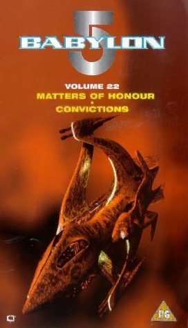 Vintage 1995 Babylon 5 Volume 22 - Matters Of Honour / Convictions VHS Video Cassette. Brand New Factory Sealed Shop Stock Room Find