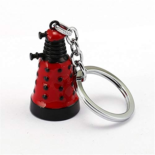 Dr Doctor Who New Paradigm Daleks - Red Dalek Keychain Factory Sealed