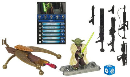Vintage 2010 Star Wars Saga Legends Yoda Galactic Battle Game Action Figure Brand New Factory Sealed Shop Stock Room Find