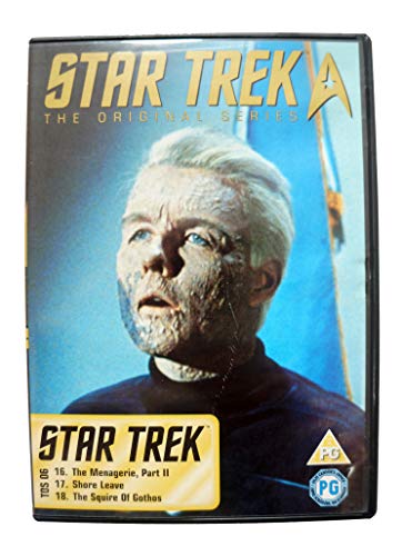 Star Trek The Original Series Tripple Episode DVD TOS 06 - 16 - The Managerie Part 2 / 17 - Shore Leave / 18 - The Squire Of Gothos