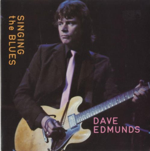 Dave Edmunds - A.Side - Singing The Blues, B.Side - Boys Talk, Swan Song Records Label 1980, 7 inch vinyl Single