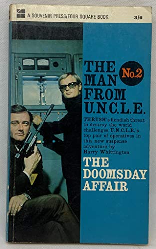 Vintage The Man From U.N.C.L.E The Doomsday Affair Paperback Novel 1966 By Harry Whittingham