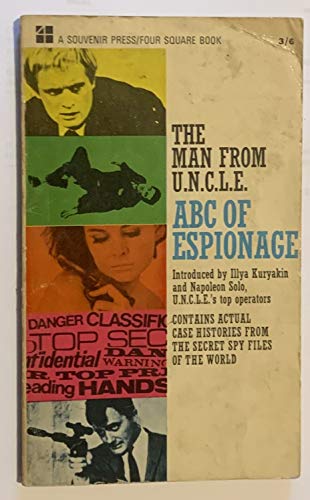 Vintage The Man From U.N.C.L.E ABC Of Expionage Paperback Novel 1966