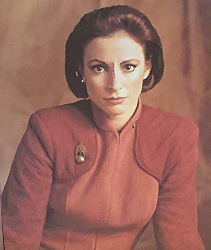 Vintage 1994 Star Deep Space Nine Major Kira Nerys Large Glossy Postcard Photo 10 x 8 Inches DS9 - Brand New Shop Stock Room Find