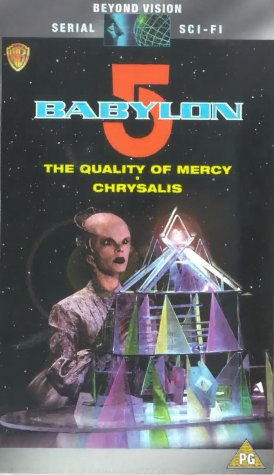 Vintage 1994 Babylon 5 Volume 10 - The Quality Of Mercy / Chrysalis VHS Video Cassette. - Ex Shop Stock