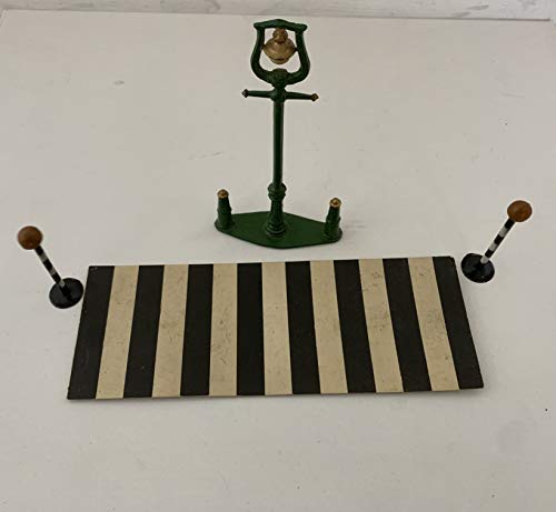 Miniature Vintage 1950's / 1960's Models Road Series Die Cast Zebra Crossing Set - Complete In Original Box - Shop Stock Room Find