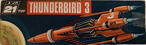 Vintage 1965 JR21 Toys Gerry Andersons Thunderbirds Thunderbird 3 Friction Drive Motor Scale Model By J Rosenthal Toys In The Original Box.