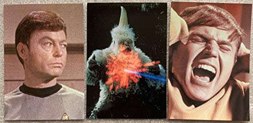 Postcards Vintage Star Trek 1996 Set Of 3 x Individual By Classico San Francisco - Unsold Shop Stock