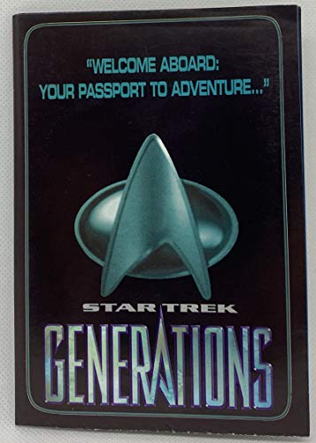 Posters Vintage 1994 Star Trek Generations Your Passport To Adventure Advertising Shop Stock Room Find
