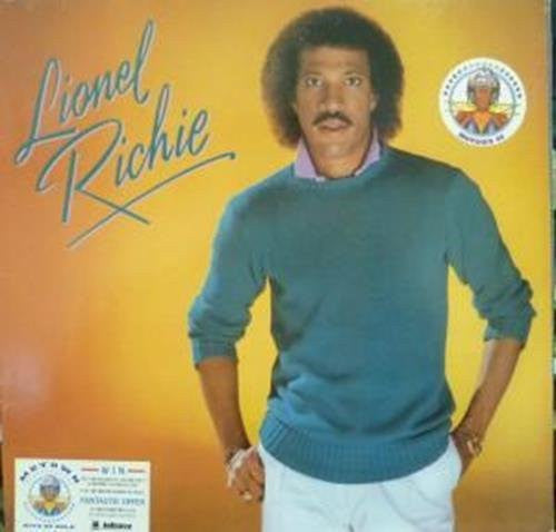 Lionel Richie The Album 9 Track 12" Vinyl Album. Motown Records Label 1982, 12" inch vinyl 9 Track Album