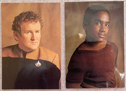 Vintage Star Trek Deep Space Nine 1993 Set Of 2 x Individual Postcards Featuring Chief Miles O'Brian And Jake Sisko By Classico San Francisco - Unsold Shop Stock