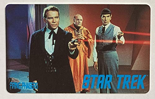 Vintage 1995 Star Trek The Original Series Return Of The Archons Firing Phasers Wallet Card By Downpace Ltd Shop Stock Room Find