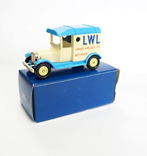 Vintage 1992 Corgi Cameo Collection Die-Cast 1:64 Scale Model T Ford Delivery Van Replica Vehicle Landbro Wholesale Logo In The Original Box - Shop Stock Room Find