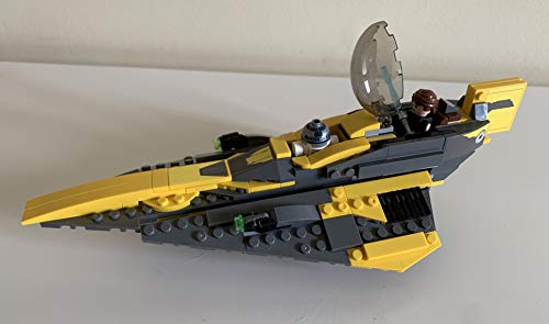 Building blocks Vintage 2018 Star Wars The Revenge Of The Sith Anakins Jedi Starfighter - Set No. 75214 - Fully Build Former Display Model