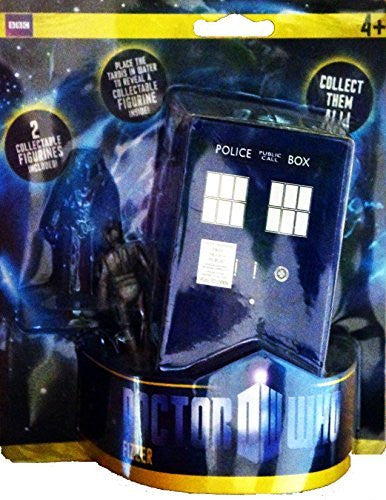 Vintage 2009 Dr Doctor Who Fizzer With Two Collectable Figurines - Brand New Factory Sealed Shop Stock Room Find