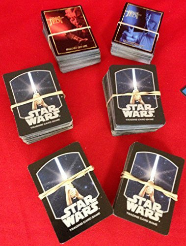 Star Wars Customizable Card Game Box Set Containing Over 540 CCG Game Cards From Various Sets
