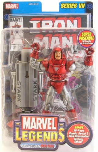 Toybiz Silver Centurion Iron Man Marvel Legends Series 7