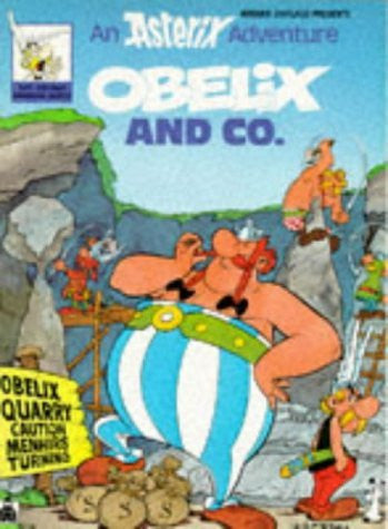Vintage An Asterix Adventure Obelix And Co. Graphic Novel Paperback Book