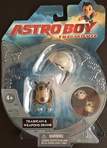 Astro Boy - Trashcan & Weapons Drone Action Figures