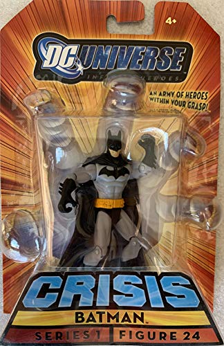 Vintage 2008 DC Universe Infinite Heroes Crisis Series 1 Figure Number 24 - Batman Action Figure - Brand New Factory Sealed Shop Stock Room Find