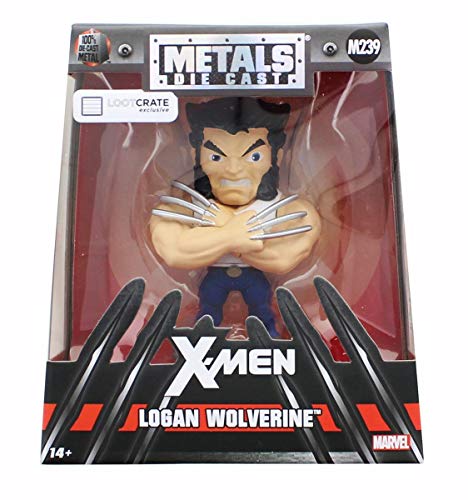 X-Men Wolverine Logan Figure Loot Crate Metals Die Cast