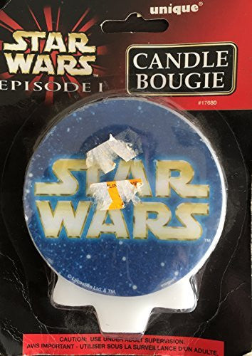 Star Wars Episode 1 The Phantom Menance Unique Candle Bougie Party Candle Brand New & Sealed
