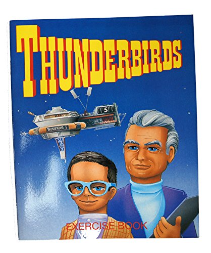 Vintage 1991 Gerry Andersons Thunderbirds Exercise Book by Highgrove Stationary Ltd - Shop Stock Room Find