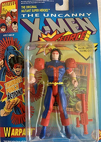 Action Figure Vintage 1992 Marvel The Original Mutant Super Heroes - The Uncanny X-Men X-Force - Warpath Highly Detailed Poseable Factory Sealed Shop Stock Room Find
