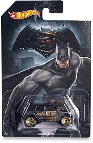 Mattel Hot Wheels 2015 No. 2/7 Batman Vs Superman The Rockster Die-Cast Replica Model Vehicle - Brand New Factory Sealed Shop Stock Room Find