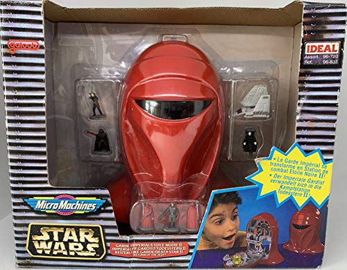Vintage Ultra Rare Ideal 1997 Star Wars Micro Machines Imperial Guard / Death Star II Transforming Action Play Set Factory Sealed Shop Stock Room Find