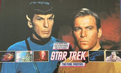 Vintage Star Trek The Original Series The Final Frontier Board Game BMI 1992