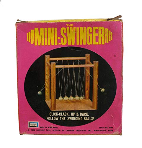 Vintage 1969 The Mini Swinger - Follow The Swinging Balls - By Lakeside Toys Complete In The Original Box - Shop Stock Room Find