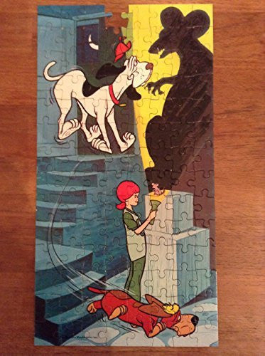 Hanna Barbera's Vintage Clue Club 1978 Whitman 112 Large Piece Jigsaw Puzzle Number 7842