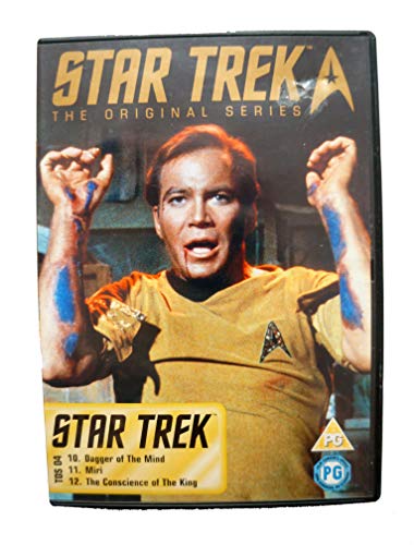 Star Trek The Original Series Tripple Episode DVD TOS 04 - 10 - Dagger Of The Mind / 11 - Miri / 12 - The Conscience Of The King