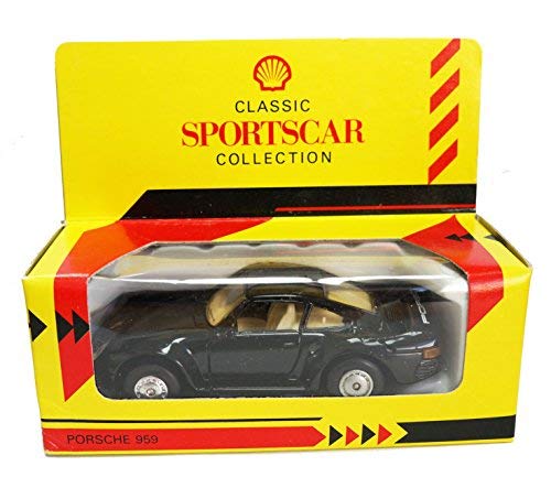 Vintage Shell Classic Sports Car Collection Die-Cast P - 959 Model Veh ...