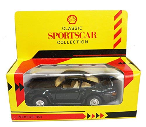 Vintage Shell Classic Sports Car Collection Die-Cast P - 959 Model Vehicle Mint Condition In Original Box
